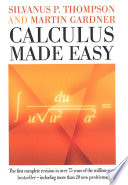 Calculus Made Easy