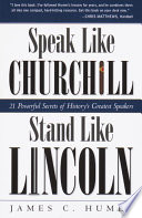 Speak Like Churchill, Stand Like Lincoln