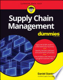 Supply Chain Management For Dummies