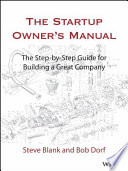 The Startup Owner's Manual