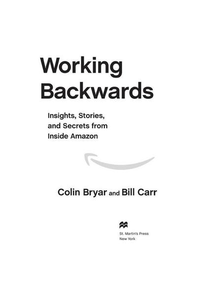 Working Backwards