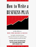 How to Write a Business Plan